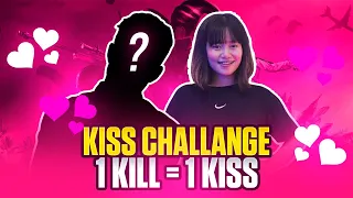 1 Kill Per 1 Kiss Sooneeta Challenge With Ajjubhai 💖 - Garena Free Fire- Total Gaming