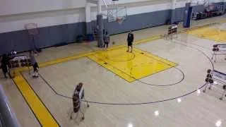 Stephen Curry Three-Point Contest Practice Round