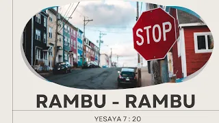 REBORN || Rambu Rambu - Yesaya 7:20