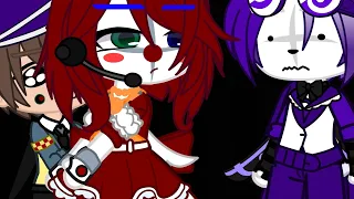 Elizabeth Afton being Over Protective when Ft freddy attacks Michael Afton// Ft. Circus baby// FNAF