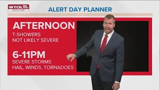 ALERT DAY Tuesday afternoon for strong to severe storms | WTOL 11 Weather
