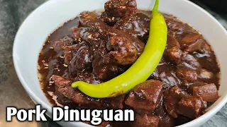 Pork Dinuguan na madali lang sundan by mhelchoice Madiskarteng Nanay