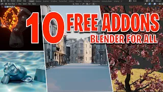 Blender Free Addons You Probably Missed 2024!