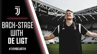 BACK-STAGE WITH DE LIGT | Matthijs de Ligt is welcomed to the Juventus family!