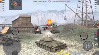 World of Tanks Blitz - ИС 8, потная катка.