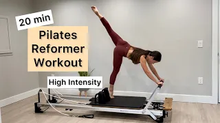 20 min Pilates Reformer Workout | High Intensity | Circuit Format