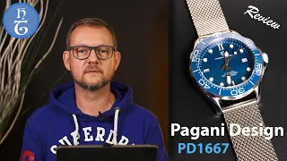 Pagani Design PD1667 / Eine schöne Omega Seamaster Diver 300 Hommage.