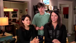 Parenthood Season 5: Mae Whitman, Miles Heizer & Lauren Graham On Set Interview | ScreenSlam