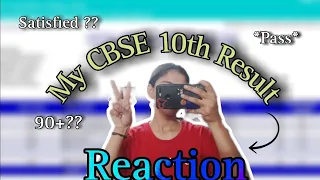 My Board Result 😬X Board Result Revealed|Reacting to my cbse 10th board result