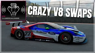 Crazy V8 Swaps in The Crew Motorfest | V8 Engine Sound Swaps Vanity