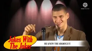 Nikola Jokic gives jokes to everyone inside The Krusty Krab | Jokes with The Joker