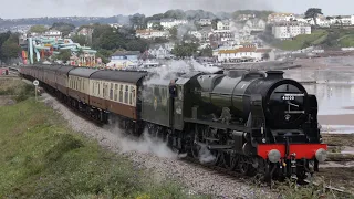 Royal Scot on the Dartmouth Steam Railway