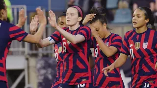 Field Lavelle Highlights |  USWNT vs. Uzbekistan - April 12, 2022