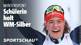 Nordische Ski-WM: Armbruster holt Silber in der Kombination | Sportschau
