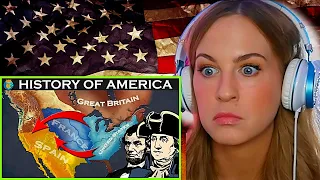 THE HISTORY OF THE UNITED STATES in 10 minutes | Irish Girl Reacts