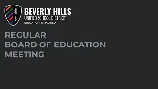BHUSD Regular Board of Education Meeting | March 14, 2023
