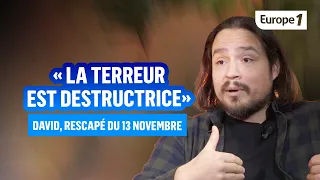 "J'étais dévasté" David otage au Bataclan raconte sa reconstruction à Olivier Delacroix