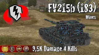 FV215b (183)  |  9,5K Damage 4 Kills  |  WoT Blitz Replays