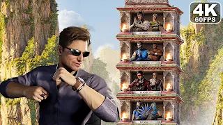 Mortal Kombat 1 Johnny Cage Klassic Towers Gameplay MK1