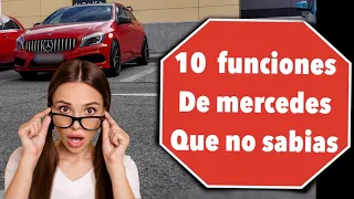 10 FUNCIONES QUE NO SABIAS!! de Mercedes benz clase A W176