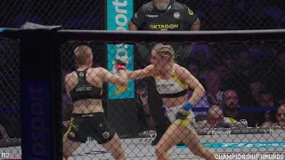 Katharina Dalisda - Jacinta Austin | Highlights | Oktagon 46 Frankfurt | Strawweight Title Fight