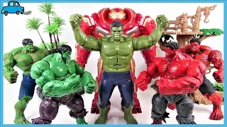 HULK SMASH~! RED HULK, HULKBUSTER ARMOR GO~! Marvel Avengers Hulk- Charles Hero Movie
