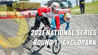 Press Play! // 2021 UK National Series Round 1 // Cyclopark // UK BMX Racing