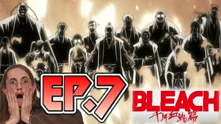 BLEACH TYBW EPISODE 7 FULL REACTION (EN/ES) BORN IN THE DARK! Thousand Year Blood War EP7 Anime ブリーチ