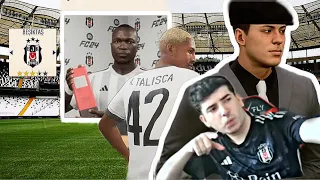 FC24 Beşiktaş Kariyer Modu #1 | TALİSCA GELİYOR!