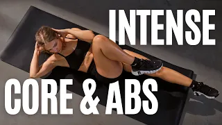 8 MIN INTENSE ABS & CORE - No Equipment, Home Workout - Day 19