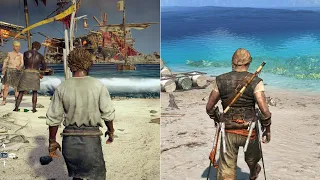 Skull and Bones VS Assassin's Creed IV: Black Flag Detailed Graphics Comparison