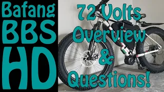Bafang BBSHD - ASI BAC 800 72v - Specialized Fatboy Ebike Conversion. The fastest & most reliable?