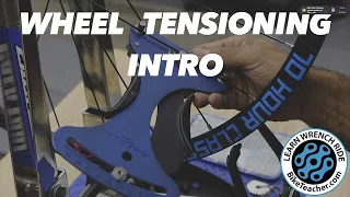 Wheel tensioning introduction using the Park Tool tension meter, TM-1