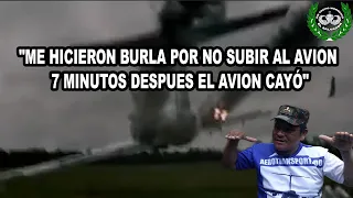 "ME HICIERON BURLA POR NO SUBIR AL AVION, 7 MINUTOS DESPUES EL AVION CAYÓ" CHIVOLA #2