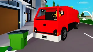 Roblox Brookhaven 🏡RP GARBAGE TRUCK (How To Take Out Trash)