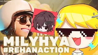 REACTION @MILYHYA  CANDAAN JELEK - NGAKAK GAK HABIS THINKING!!! #ReHanaction【VTuber Indonesia】💖✨