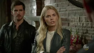 Once Upon a Time 6x05 Emma reveals her secret to her family. "In the vision I die"