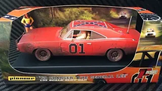 Pioneer Slot Car General Lee Dirt Version Test Drive 5 Laps