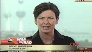 News coverage during the US invasion of Iraq, April 7-10 2003 part 3 - CNN