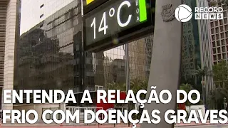 Entenda a relação do frio com doenças graves