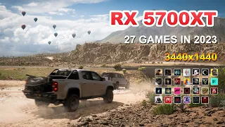RX 5700XT -  27 GAMES TESTED IN 2023 - 1440p - 21:9 ULTRA WIDE