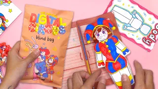 [🐾paper diy🐾] How to make Pomni from The Amazing Digital Circus 💗 Craftybunnies Blind Bag Unboxing
