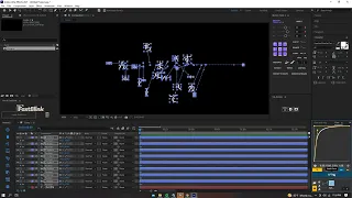 Japanese Typo edit with After Effects