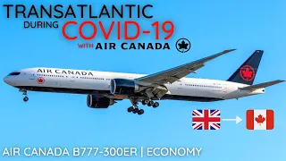 Flying on Air Canada's FLAGSHIP in 2020! | Boeing 777-300ER London (LHR) to Toronto (YYZ) | Economy