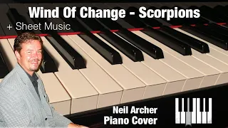 Wind Of Change - The Scorpions - Piano Cover + Sheet Music