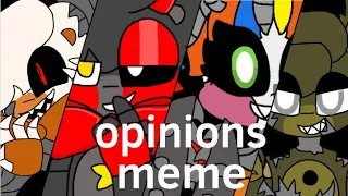 Opinions meme |FNAF 6| ⚠️flash warning ⚠️