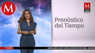 El clima para hoy 13 de mayo, con Pamela Longoria