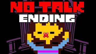 What If You Get an Ending Without Talking to ANYONE? [ Undertale ]