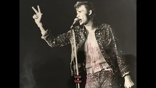 Johnny et sa colère en répétition au Palais des Sports (22.09.1971)