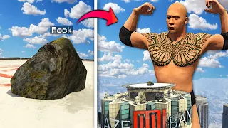 Upgrading The Rock Into GOD ROCK In GTA 5! (Mods)